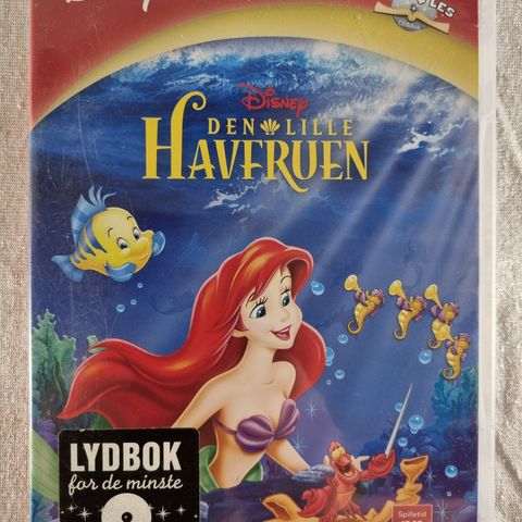 Disney Lytt & Les Den Lille Havfruen Lydbok CD