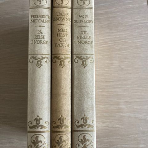 Cappelens klassiske reiseskildringer. William Cesil Slingsby, Metcalfe og Browne