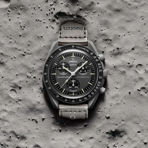 Ubrukt Omega X Swatch Moonswatch Mission To Mercury klokke