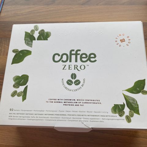 Coffee zero - 58 stk.