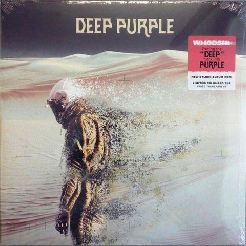 Deep Purple - «Whoosh!» Ltd. 2 x hvit transparent vinyl