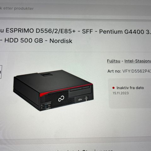 Esprimo D556/2/E85