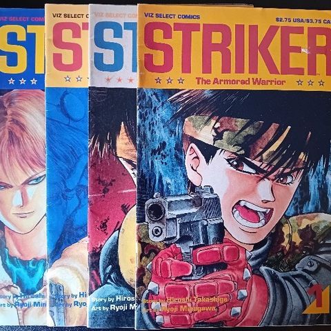 STRIKER: THE ARMORED WARRIOR #1-4