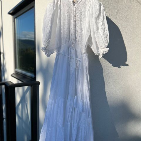 By timo kjole cotton slub midi