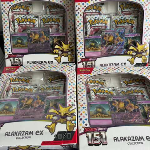 Alakazam EX collection box 151