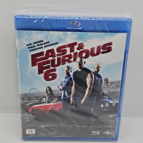 *ny* Fast & Furious 6. Blu-ray