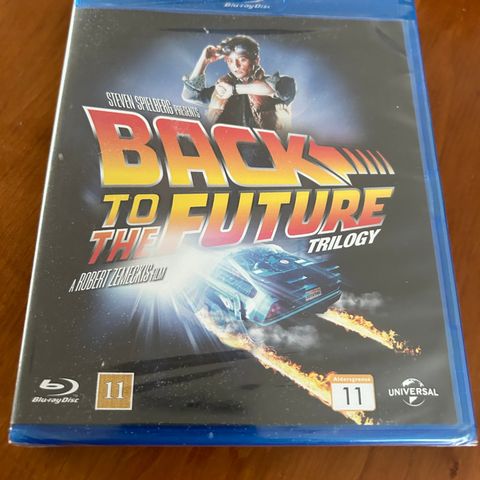 Back to the future Trilogy Blu-ray (ny i plast)