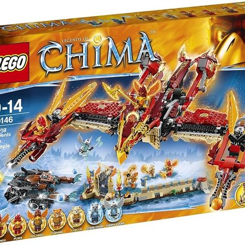 Lego Chima 70146 - Flying Phoenix Fire Temple - unopened parts