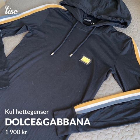 Dolce&Gabbana hettegenser