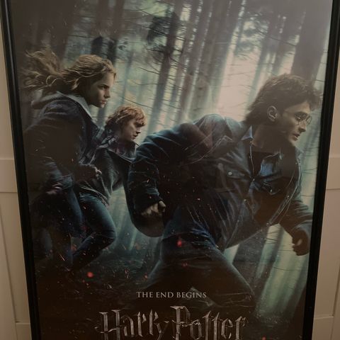 Harry Potter and the Deathly Hallows plakat / bilde