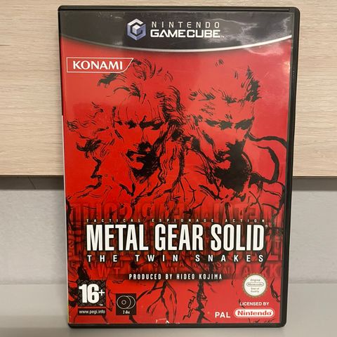 Gamecube - Metal Gear Solid The Twin Snakes