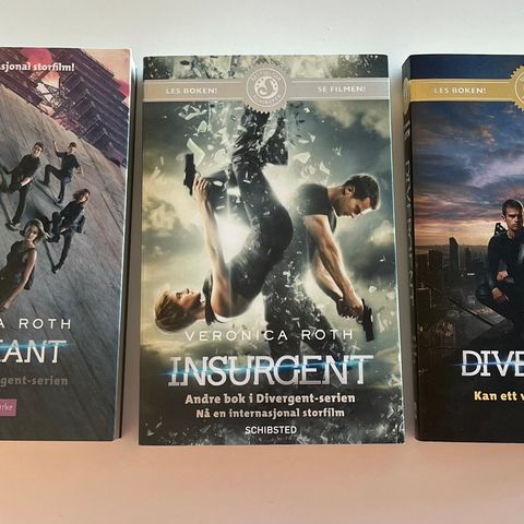 3 bøker i serien Divirgent