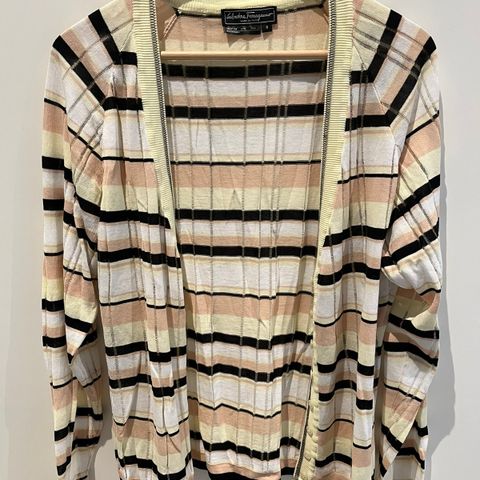 Salvatore Ferragamo bomull cardigan Str S (M)