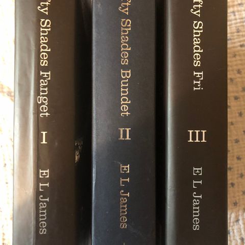 Fifty shades triologien 1-3