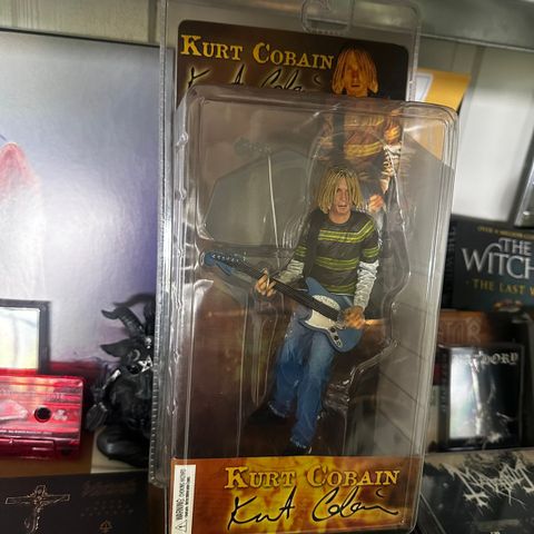 Kurt Cobain Nirvana Samlefigur!