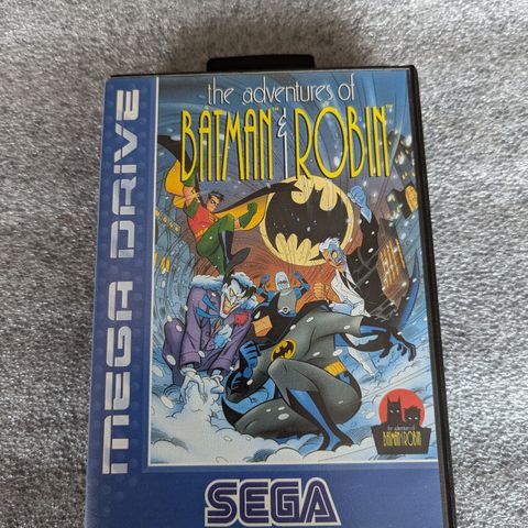 Adventures of batman & robin sega mega drive