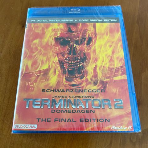 Terminator 2 Blu-ray (ny i plast)
