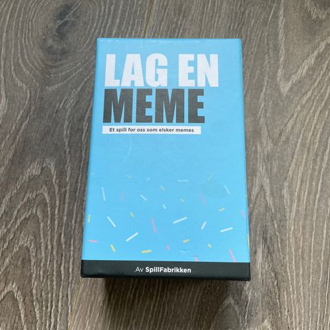 «Lage en meme» Spillfabrikken