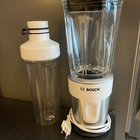 Bosch blender m/ drikkeflaske