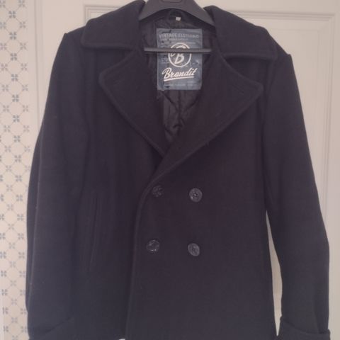 Matrosjakke/Brandit Navy Pea Coat