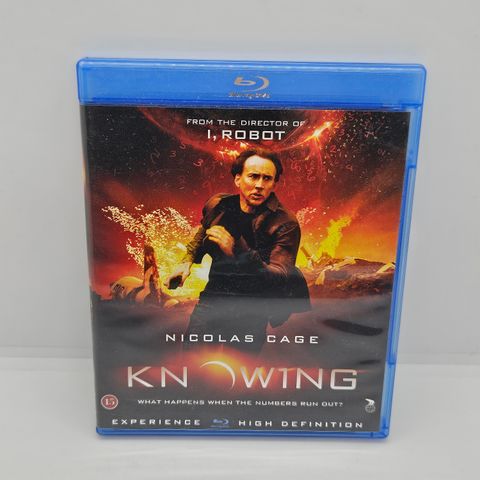 Knowing. Blu-ray