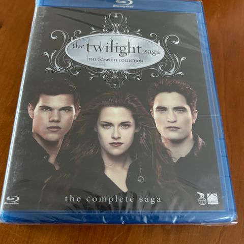 The Twilight Saga - The Complete Collection Blu-ray (ny i plast)