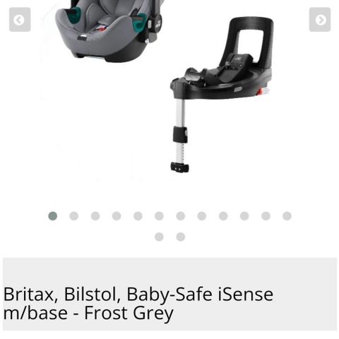 Britax Baby-safe iSense m/ roterende base