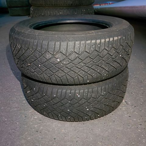 2 Vinter dekk 205/60R16 CONTI