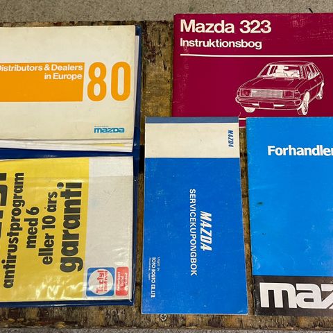 Mazda323 1980 Instruksjonsbok
