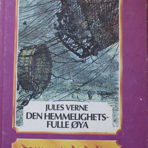 "Den hemmelighetsfulle øya" av Jules Verne