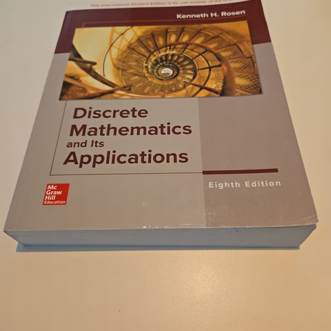 Discrete Mathematics and Its Applications - Eight edition
