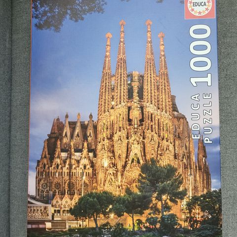 Puslespill 1000 brikker Sagrada Familia / Barcelona