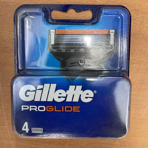 Gillette Proglide og  Proshield barberblader