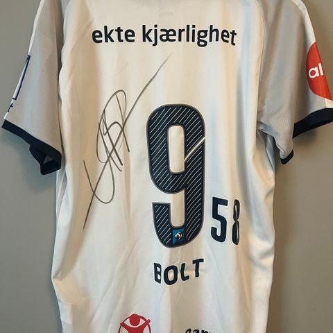 Signert Bolt drakt