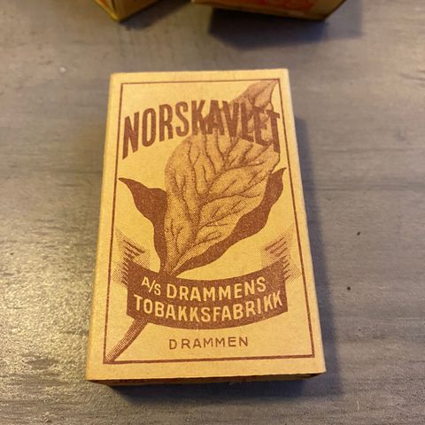 Norsk tobakk/sigarett WW2