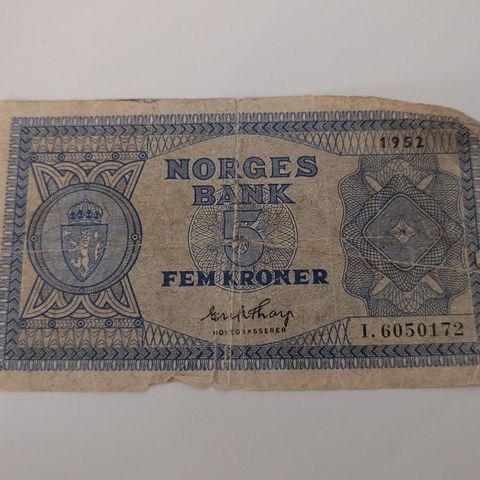 5 krone 1952