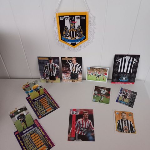 Newcastle United // Shearer "rookiekort"