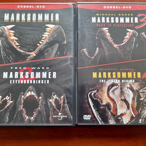 MARKSOMMER 1-2-3-4  DVD (Sender)
