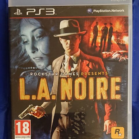 L.A. Noire til Ps3.
