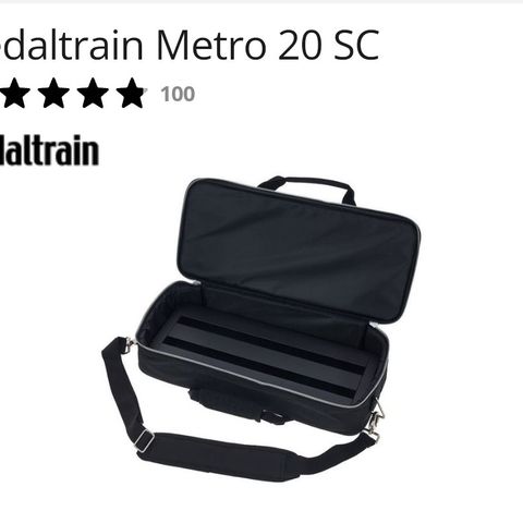 pedaltrain metro 20 - kjøpt nov.2023