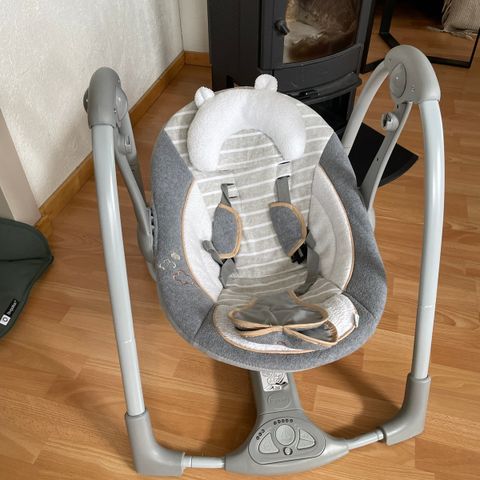 Elektrisk Vippestol til baby - inkl lekebøyle