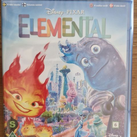 Disney Pixar filmen ELEMENTAL (#27) på Blu-ray