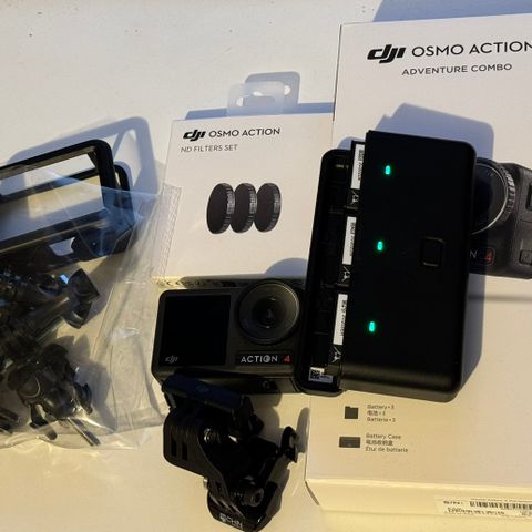 DJI Osmo Action 4 Adventure Combo + ND Filter