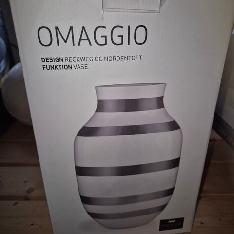 Kähler Omaggio Vase - Ny, Uåpnet