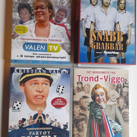 Norsk humor DVD (Kan sendes)