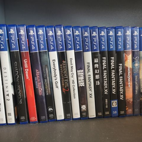 Ps4 spill selges