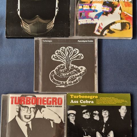 Turbonegro - Turboneger - 5 CD'er