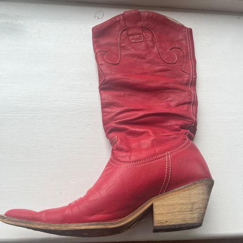 Røde Cowboy Boots, Vintage