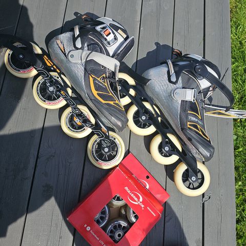 Lite brukt Rollerblade Tempest 100 ( Eldre modell)