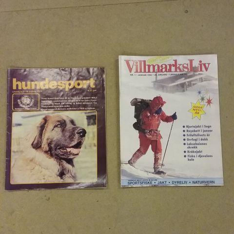 Hundesport  og Villmarksliv